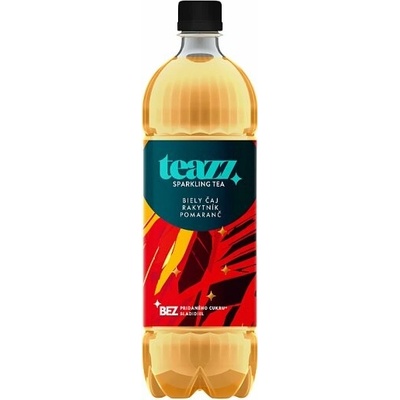 teazz Sparkling Tea biely čaj, rakytník, pomaranč 1 l