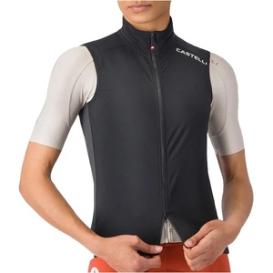 Castelli Дамски елек за колоездене Castelli Women's Espresso 2 Vest Cycling vest - Black / White (154-0182-0412)