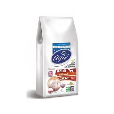 Agil Adult All Breed Low Grain Chicken&Lamb&Tuna 10kg Agil 97774id