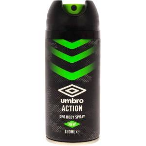 Umbro Дезодориращ спрей за тяло Umbro Action 150мл (58729922929)