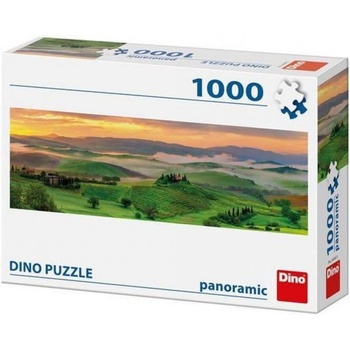 Dino Panoramatické Val d’Orcia Toskánsko Itálie 1000 dílků