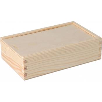 ČistéDřevo Dřevěná krabička na fotografie ve formátu 9x13 cm