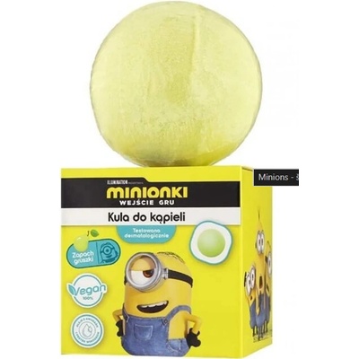 Minions Šumivá bomba do kúpeľa HRUŠKA 165 g
