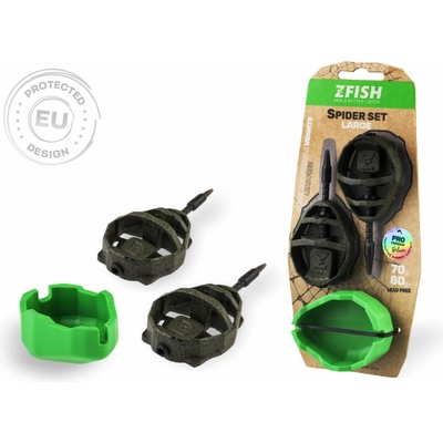Sada Zfish Method Feeder Spider Large Set + Formička - 90 + 100 g