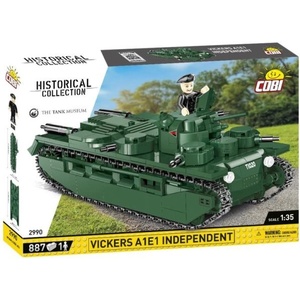 COBI Great War Vickers A1E1 Independent, 1: 35, 886 к, 1 ф (COBI-2990)