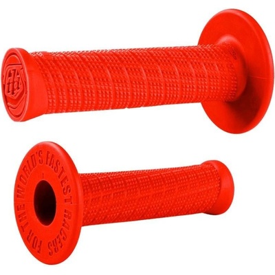 ODI GRIPS MX TLD Single Ply, Troy Lee Fire red H00TLFR