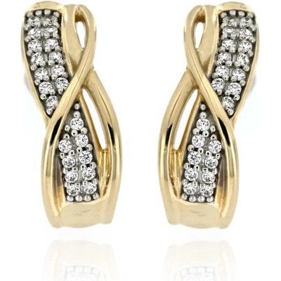 Zlatnictví U Kostela zlaté náušnice půlkroužky 302079111