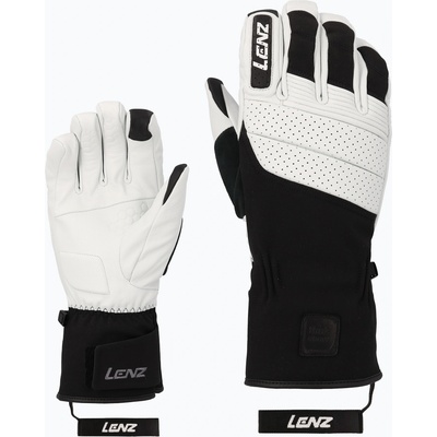 Lenz Дамски скиорски ръкавици Lenz Think About white/black