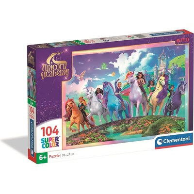 Clementoni - Puzzle Unicorn Academy - 100 piese