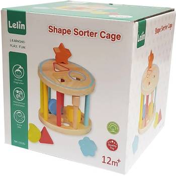 Image 1 of Lelin toys - Дървен сортер - колело