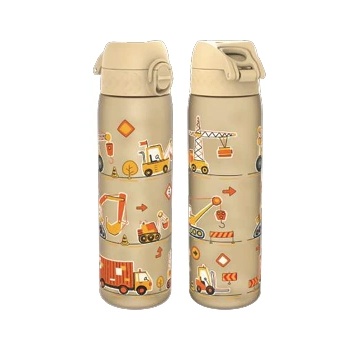 ION8 Бут. за вода Ion8 Print, р. пл, 500ml, Construction (32041-А-СТРОИТ.МАШ)