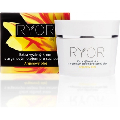 Ryor Extra výživný krém s arganovým olejom pre suchú pleť 50 ml