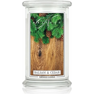Kringle Candle Classic Balsam & Cedar 623 g