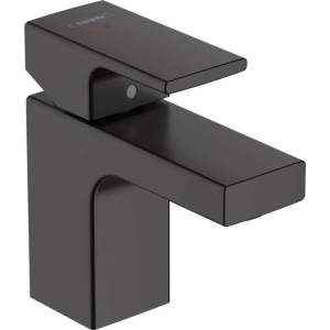 Hansgrohe Vernis Shape - Смесител за умивалник със сифон, CoolStart, EcoSmart, матово черно 71593670 (71593670)
