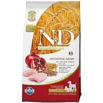 N&D Low Grain Dog Light S/M Chicken & Pomegranate 0,8 kg