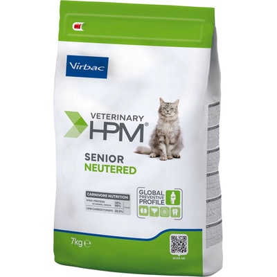Virbac Veterinary HPM Senior Neutered Cat 2 x 7 kg
