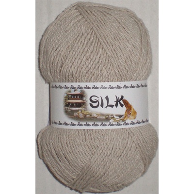 Příze Silk přírodní