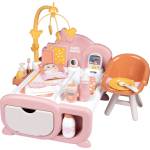 Smoby Игрален комплект 3 в 1 Smoby Baby Nurse - Детска стая (7600220393)