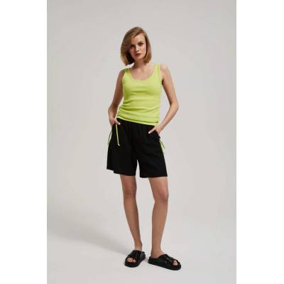 Moodo WOMEN'S SHORTS L-SH-4022 BLACK