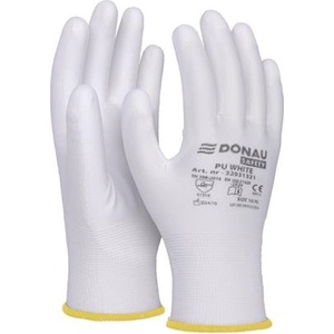 DONAU Монтажни ръкавици, PU, DONAU "Safety", размер 8/M, бели 32031321-08 (32031321-08)