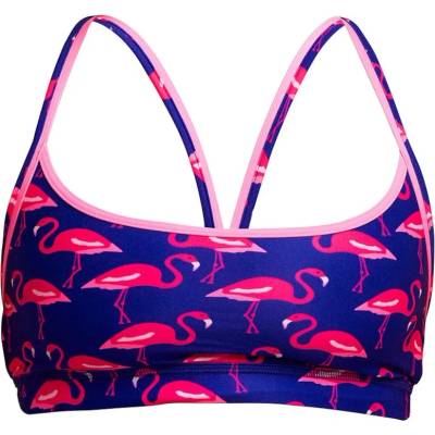 Funkita Дамско бикини горнище Funkita Women's Sports Top Bikini top - Flocked Up - размер 36 (EU) (150-6657-0312)