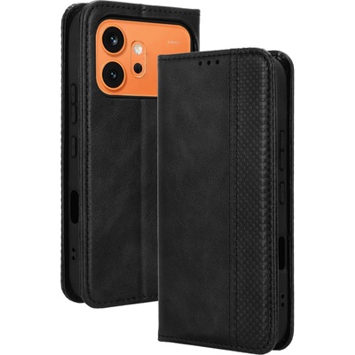 Huawei Ретро Кожен Калъф Портфейл за Honor 600 Pro 5G / 600 5G - Магнитен, Стойка, Слотове, 4 цвята