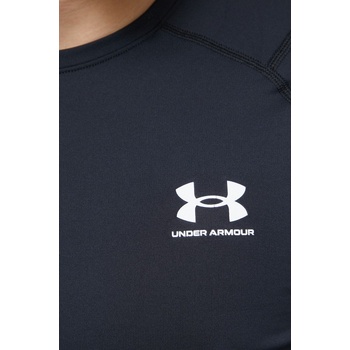 Under Armour Блуза с дълги ръкави Under Armour 1366068 мъжка в черно с изчистен дизайн (1366068)