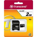 Transcend microSD 2GB + adapter TS2GUSD