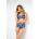 Panos Emporio Бикини Panos Emporio Women's Plunge Bikinis - Blue