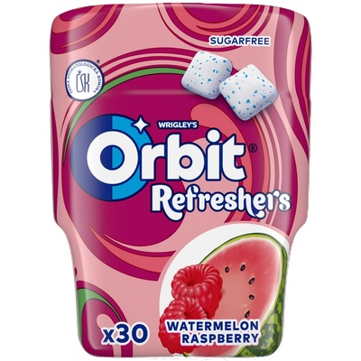 Mars Драже Wrigley's Orbit Refreshers малина-диня, кен 67 г