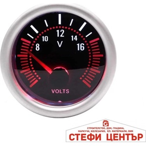 Paolo Уред за измерване черен Волтметър - volts (181637) - steficenter