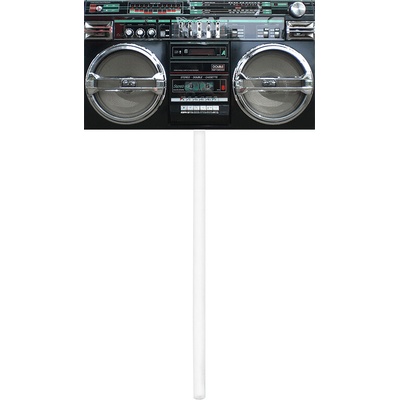 Zápich do dortu - Boombox, rádio, kazeťák Motiv zápichu: #8 – Hledejceny.cz