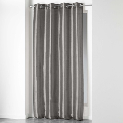 douceur d'intérieur Тъмносива сатенена завеса 140x240 cm Shana - douceur d'intérieur (1605550)