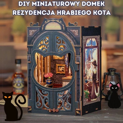 Book Nook Studovna kočičí hraběnky – Zboží Dáma