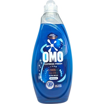 OMO течен перилен препарат, Експресно освежаване, 1480мл, 37пр, Бяло пране