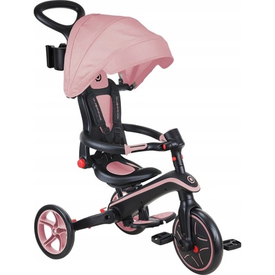 Globber EXPLORER TRIKE FOLDABLE 4v1 ružová