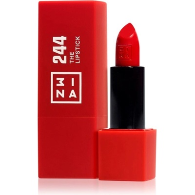 3INA The Lipstick Mini rúž 244 Red 1,2 g
