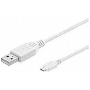 PremiumCord Cable PremiumCord micro USB 2.0, A-B 3m, white