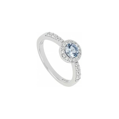 Diamonfire Strieborný prsteň R3813