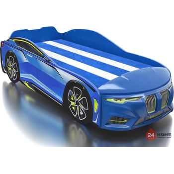 Image 1 of Romack Möbel, Русия Детско легло Romack Boxter синьо + обемен капак + матрак