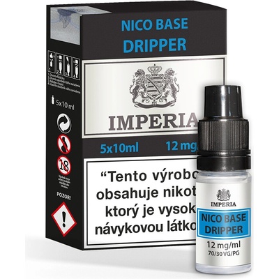 Imperia báza Dripper PG30/VG70 12mg 5x10ml