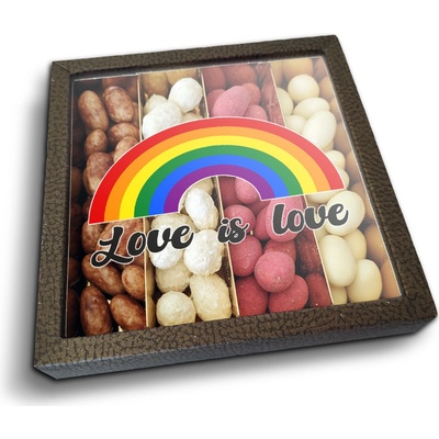 Sablio Mandle v čokoládě Love is love 2 4x 80 g
