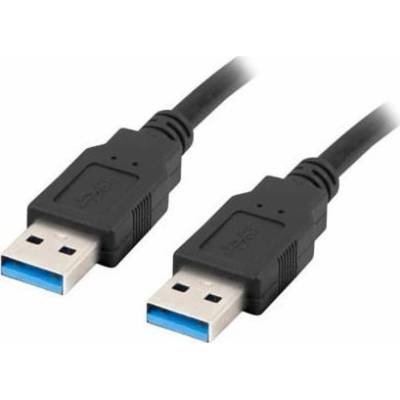 Lanberg CA-USBA-30CU-0005-BK USB 3.0 USB A, 0,5m, černý