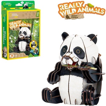 CubicFun Пъзел 3D Wild Animals Панда 55ч (1011691F)