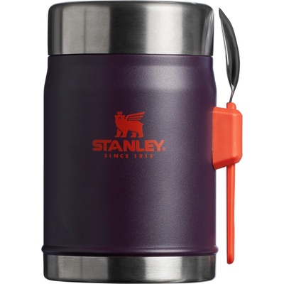 Stanley 1913 Jídelní termoska Stanley se lžičkou 400 ml Kladívková Švestková