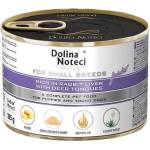 Dolina Noteci Premium Junior Small Breed Заек Черен дроб и Еленови езици 185 г