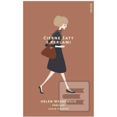 Čierne šaty s perlami - Helen Weinzweig