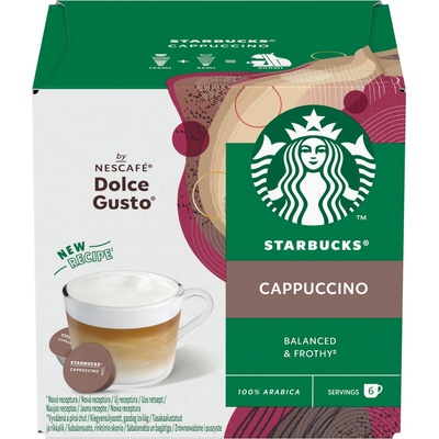 STARBUCKS NESCAFE DOLCE GUSTO CAPPUCCINO 12 KAPSUL