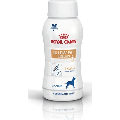 Royal Canine Gastro Intestinal Low Fat Dog Liquid 3 x 200 ml