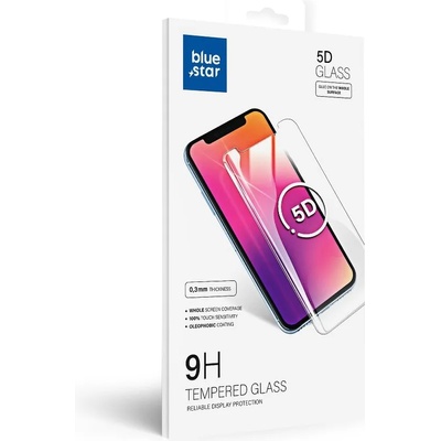 Blue Star Извит Стъклен Протектор за Xiaomi Mi Note 10/Pro/Lite, Blue Star 3D Full Glue Glass, Прозрачен (5903396041198)